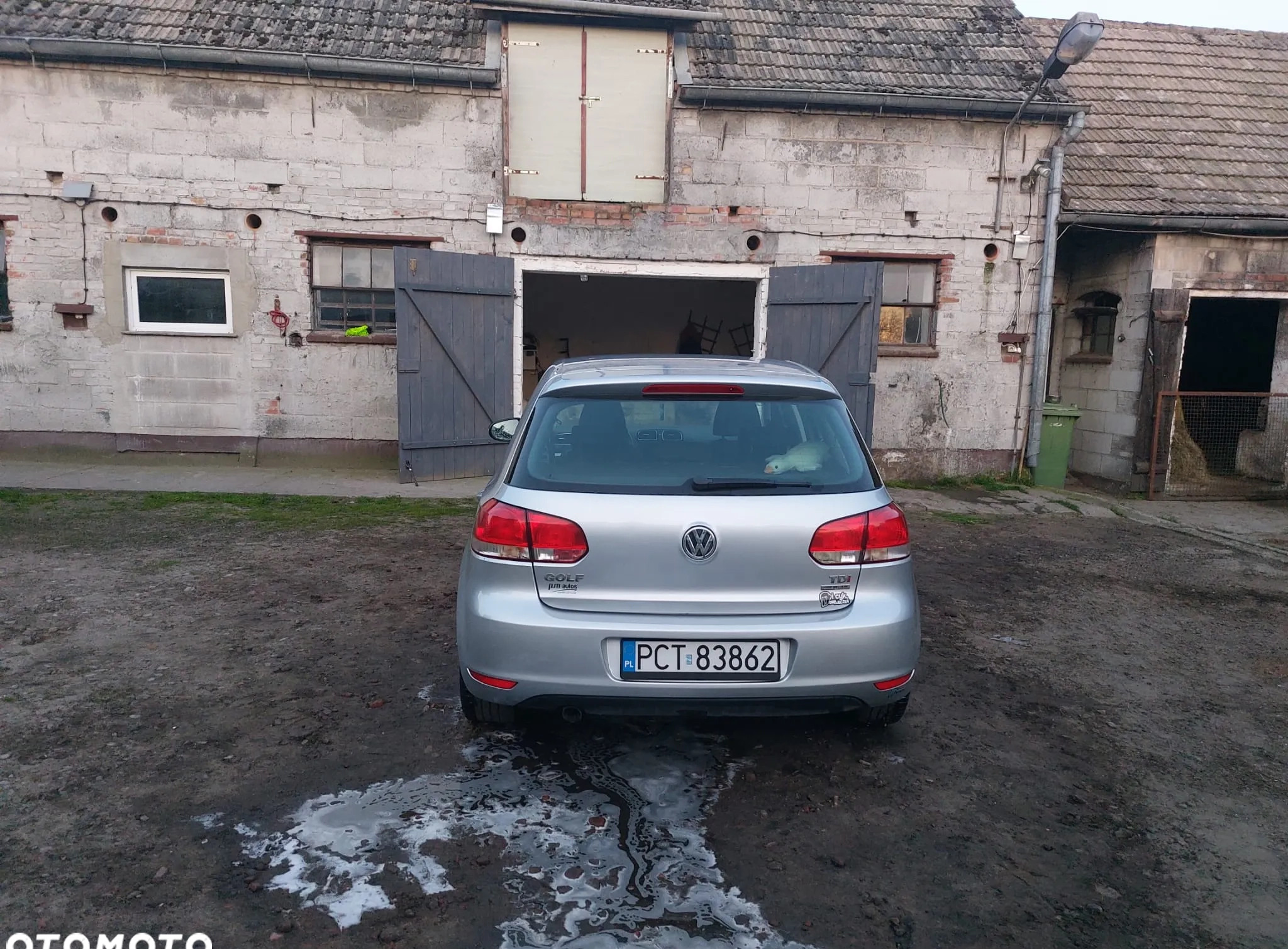 Volkswagen Golf cena 21500 przebieg: 231842, rok produkcji 2012 z Jedwabne małe 497